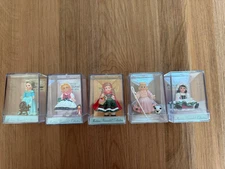 Madame Alexander Hallmark Mini Dolls SET of 5 Sleeping Beauty, Riding Hood plus 