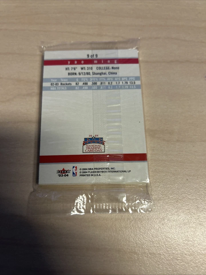 2004 National Trading Card Day SEALED Manning Carmello Anthony RC - Image 3 of 4