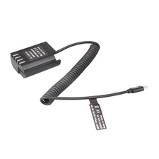 Nuovo cavo di alimentazione batteria fittizio USB-C a DMW-BLK22/DCC17 per fotocamera Panasonic GH3