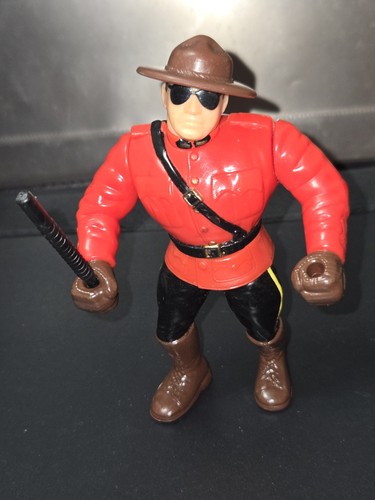 The Mountie w/ Cattle Prod 1993 Hasbro WWF Series ...