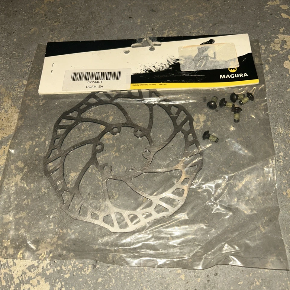 Rotor de freno de disco ultraligero Magura Storm SL | 6 pernos | plateado 140 mm 0724401 NUEVO Foto 2 de 2