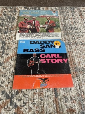 CARL STORY LOT OF 2 NEW AND SEALED UP LP'S CARL STORY ON STARDAY LABEL