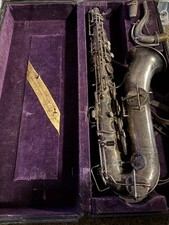 1919-1920 Martin Handcraft Gold and Silver Plated Low Pitch Saxaphone