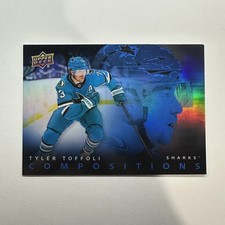 Tyler Toffoli 2025-26 Upper Deck Series 1 Compositions #CMP-23 San Jose Sharks