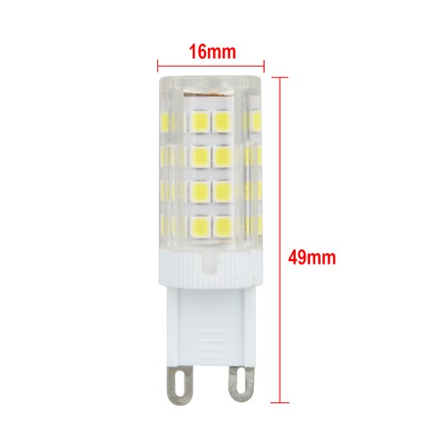 5/10/20 X G9 7W LED Corn Bulb Lamp 6000K 51-SMD Daylight Home Decoration Lights - Picture 8 of 10