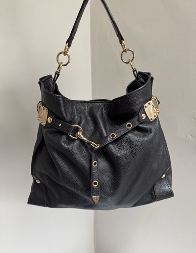 Miu Miu Aventure Shoulder Leather Tote Bag in Brown Vintage Y2K