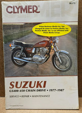 Clymer Suzuki GS400/450 Chain Drive 1977 - 1987 Service Repair Manual