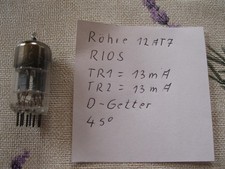 1x rura ECC81/12AT7 45 stopni D-Getter przetestowana z iskrą W19 2x 13mA