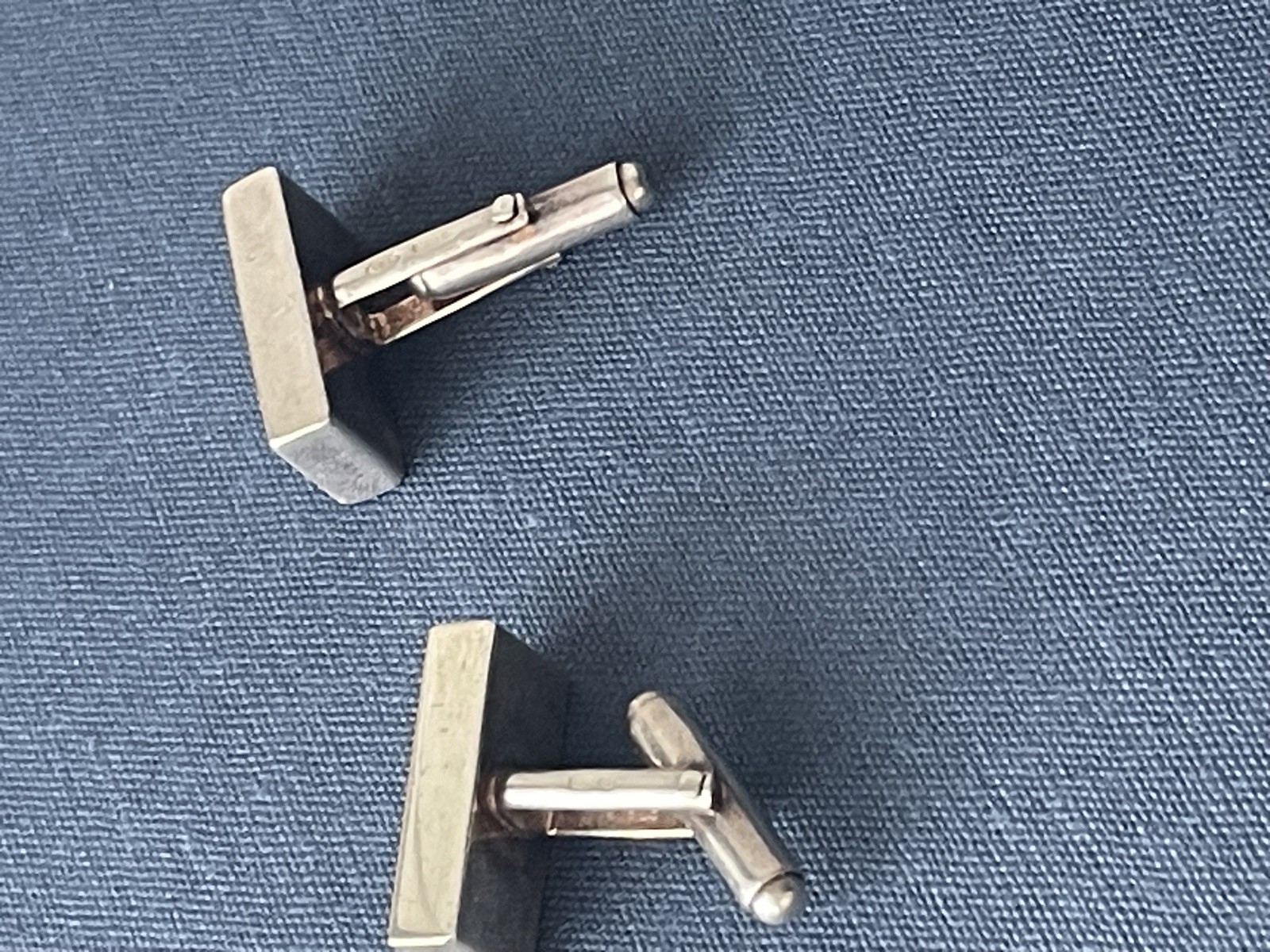 Gucci Cufflinks Solid 925 sterling silver Rectang… - image 2