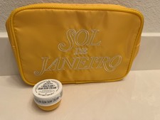Sol de Janeiro Brazilian Bum Bum Cream 25ml  Zip Pouch Travel Set New