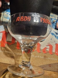 Abdij (Abbey) Park Belgium Abbey Beer Glass 1960's