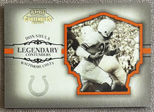 2004 Playoff Contenders - Legendary Contenders Don Shula #LC-2 Orange /2000 HOF