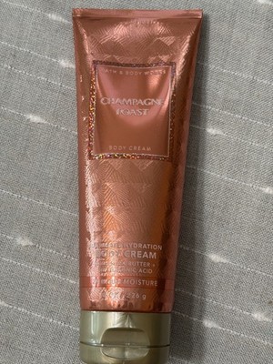 Bath & Body Works Body Cream 8 oz Champagne Toast Moisturizer 24 hr moisture