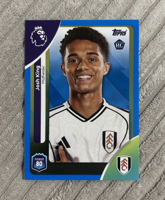 Topps 2025-26 Premier League Josh King Fulham FC #152 Parallel Rookie