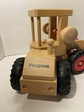 Fagus Wooden Front loader Construction Truck German Made Of Beech Wood NO MAN 