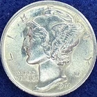 1941-S Mercury Silver Dime Nice Ch BU++