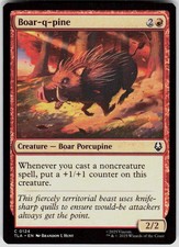 Boar q pine 124 Avatar: The Last Airbender Magic the Gathering