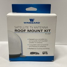 Winegard Rk2000 Satellite Tv Antenna Roof Mount Kit For Portable Satellites