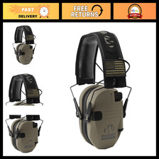 Slim Electronic Hearing Protection Muffs, Noise Cancelling, Adjustable Headband
