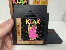 Klax (Nintendo NES, 1990) Complete CIB