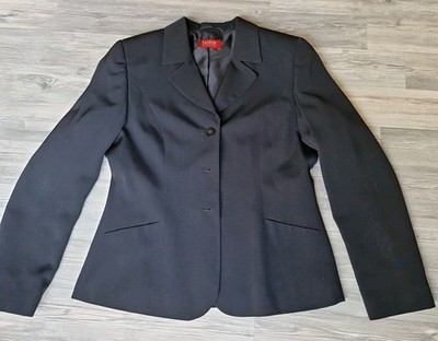 TAIFUN  edler Anzug Blazer Jacke Jackett Damen schwarz   Gr. 38  TOP neuwertig