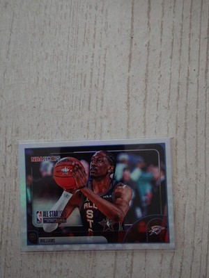 Topps NBA Hoops 2025/26 #285 Jalen Williams All Star Card Oklahoma City Thunder