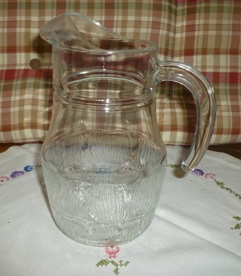 Arcoroc Luminarc Glaskrug Saftkrug Fleur, ca. 1,5 Liter