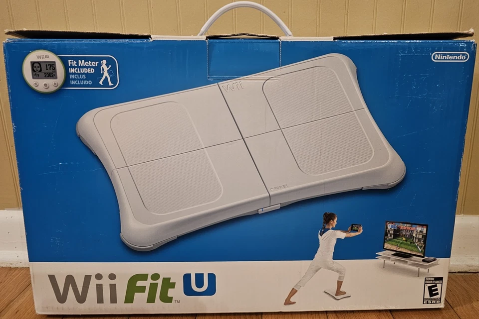 Nintendo Wii Fit U Balance Board - Box Feet Manual - No Game Or Meter Great! - Image 2 of 4