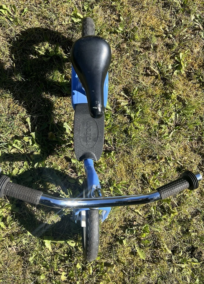 Bicicleta de Equilibrio Kazam Strider 12 pulgadas Rueda Sólida Deportiva Sin Pedales-Azul-¡Buena Forma! Foto 3 de 4