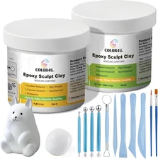 Epoxy Sculpting Clay, 2 lbs White Epoxy Putty