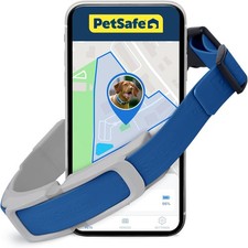 PetSafe Guardian GPS Tracking Dog Fence Collar Reliable Wireless Virtual BLUE