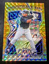 2021 Panini Mosaic - Producers Jose Ramirez #P2 Reactive Yellow Mosaic Prizm /99