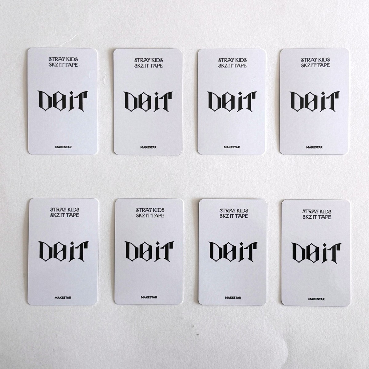 Kpop Stray Kids SKZ IT TAPE DO IT MakeStar Lucky Draw Event