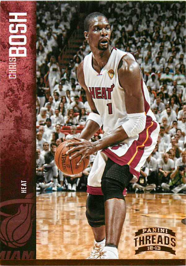 2012-13 Panini Threads #77 Chris Bosh - BSK