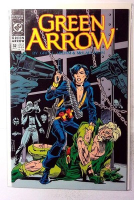 Green Arrow #32 (1990) DC Comics 1st Print Comic Book