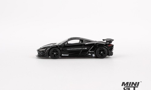 TSM Mini GT MGT00777-R 1/64 McLaren 720S LB Works Black RHD Model Car - Picture 3 of 8