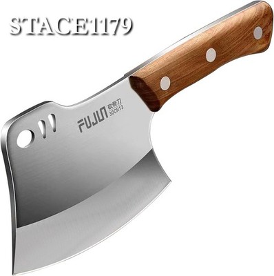 Hacha de Cocina Pesada para Huesos y Carne Cuchillo Carnicero Premium
