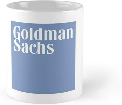 Goldman Sachs Coffee Mug 11oz, White Ceramic Tea Cup   Finance & Office Gift