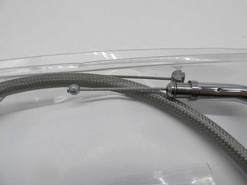 Drag Specialties NOS Harley Davidson Braided Throttle Cable 41" 0650-0300 - Image 3 of 4