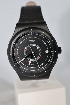 SWATCH, SWISS MADE, MEN'S SISTEM 51 BLACK, STARS AUTOMATIC WATCH,  SUTB400, NIB