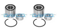 Dayco 2X Radnabe Radlagersatz Hinten FüR Nissan Micra Iv Note K13 K13 K13KK