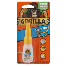 Gorilla Glue Super Glue Brush  Nozzle Impact-Tough BRAND NEW FACTORY SEALED 