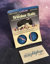 Vtg 1987 Sneaker Balls Shoe Freshener New Old Stock 80’s OCEAN BREEZE Set Of 2
