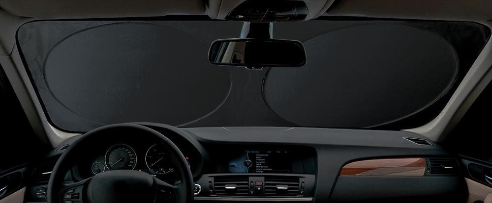 Hellet Parasole Pieghevole Per Parabrezza Honda Civic 2012-2015 - Protezione Solare Con Foglio Alluminio - Riduce Calore Interno Auto