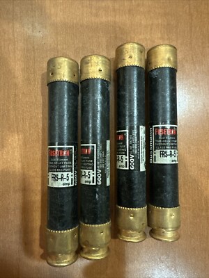 Fuse Brand Reverse R LOT OF 4FUSETRON FRS-R-5-6/10 FUSES - W362 | eBay