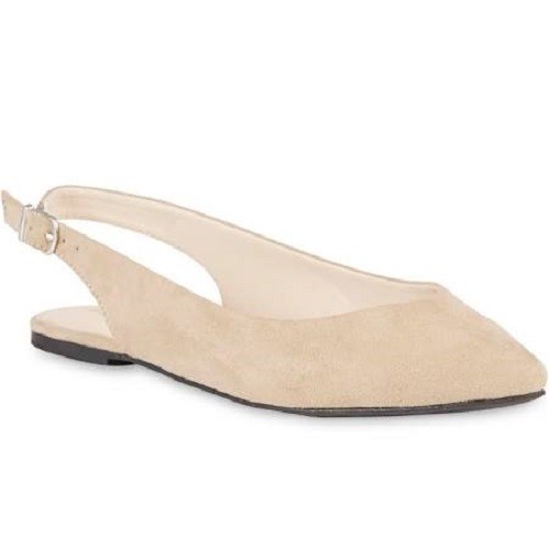 Akilah Taupe Sling-Back 