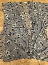 Band of Gypsies M L Open Duster Blouse Printed