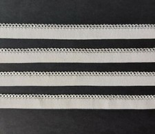 Lencería interior con borde satinado Picot elástico blanco de 5 m de 10 mm