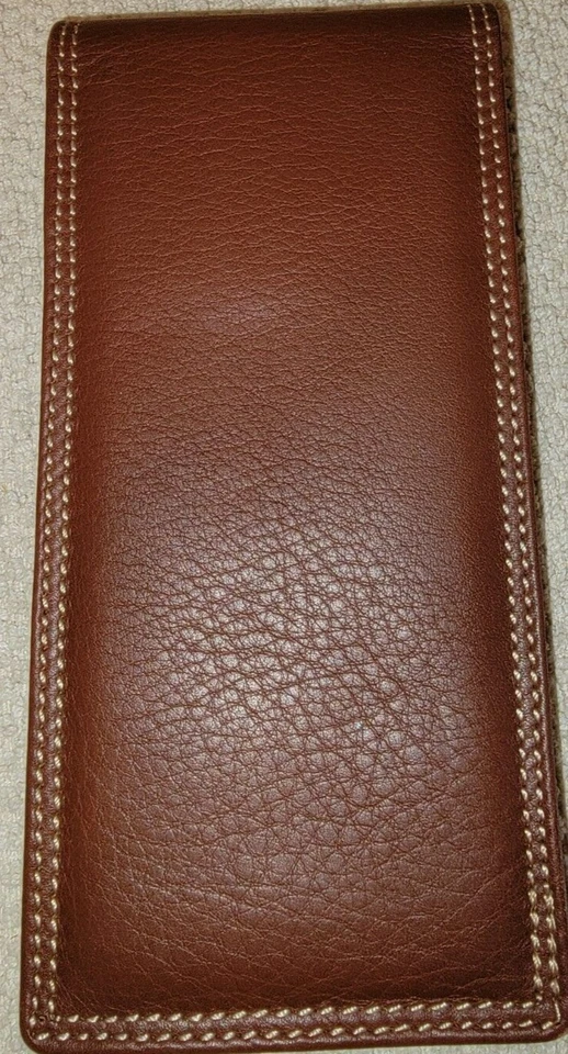 Schaeffer眼镜盒,棕色皮革眼镜  — 第 2/4 张图片