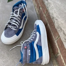 Vans Off the Wall High Top Suede HEIQ ECO DRY Shoes Sz M 6 / W 7.5